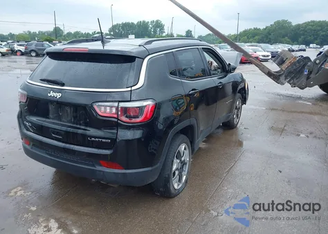 2019 Jeep Compass Limited 4X4 from USA, damaged, VIN 3C4NJDCB8KT679433